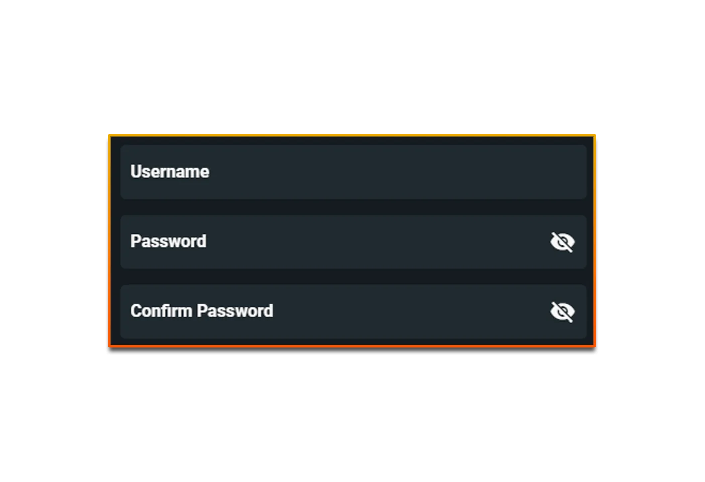 Enter nickname and password