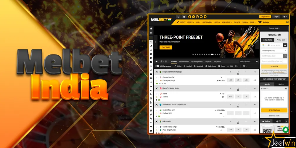 Popular bookmaker and casino Melbet
