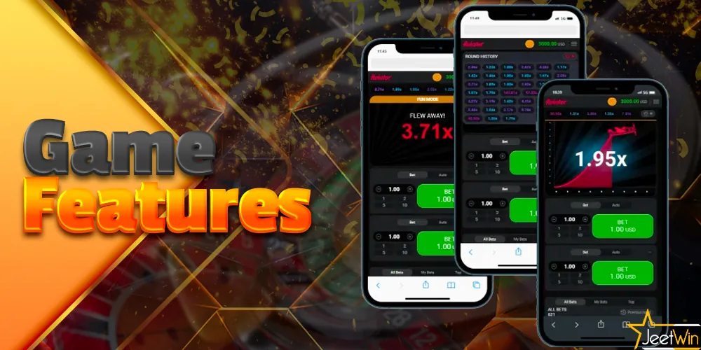 Features of the Aviator game functions