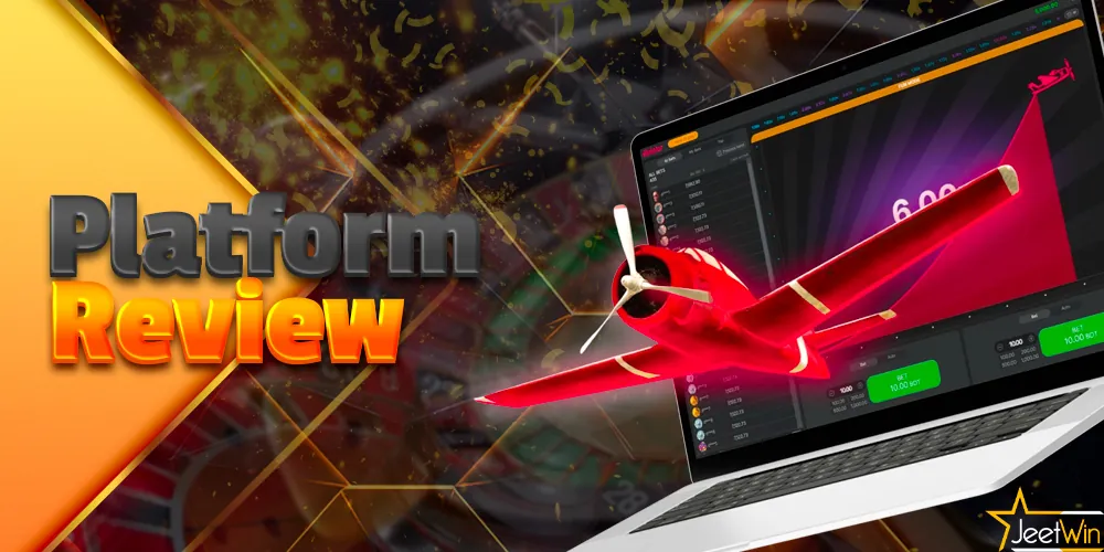 Overview of Jeetwin's platform for playing Aviator