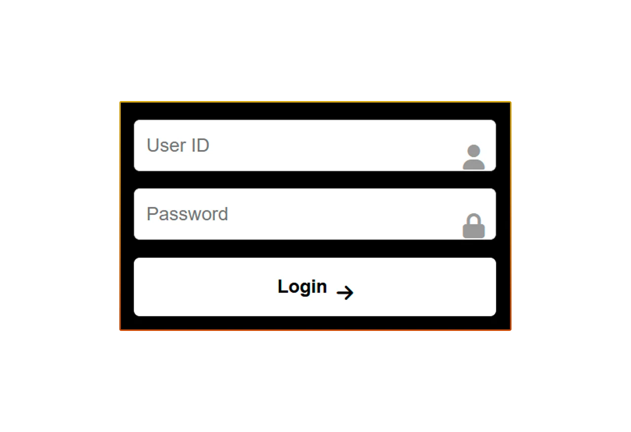 The player's login details.